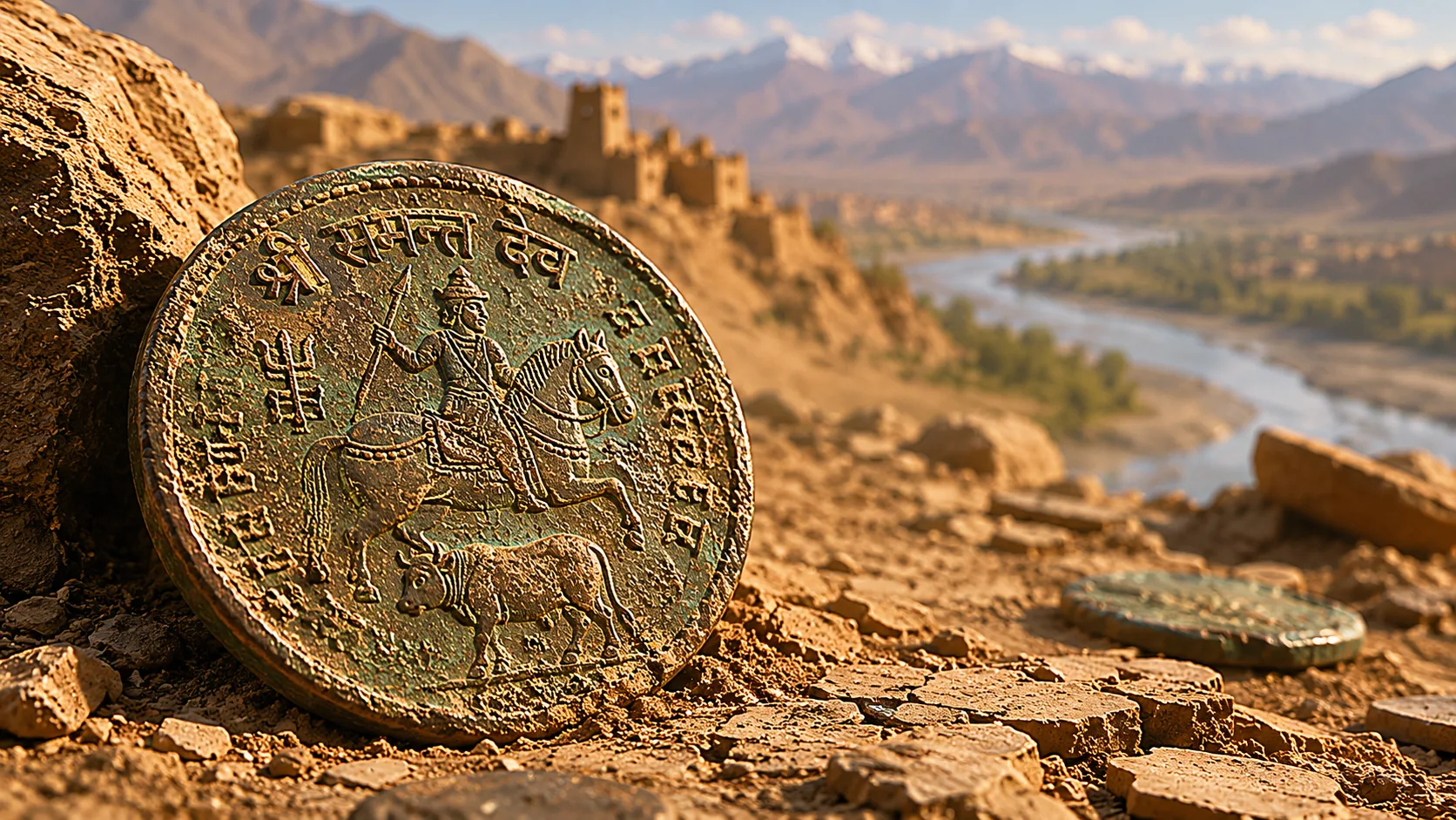 The Indus at Hund — where the Śāhi capital stood