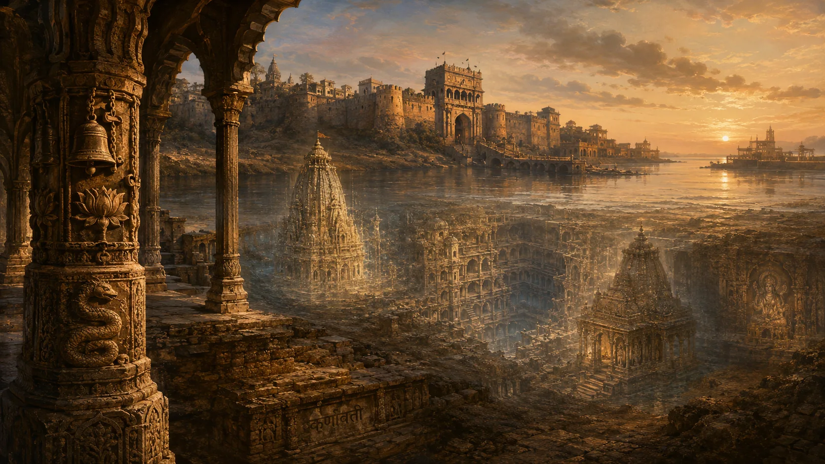Karṇāvatī — The City Beneath the City